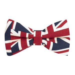 New Union Jack England UK Flag Bow Tie Bowties Great Britain GB Bow tie