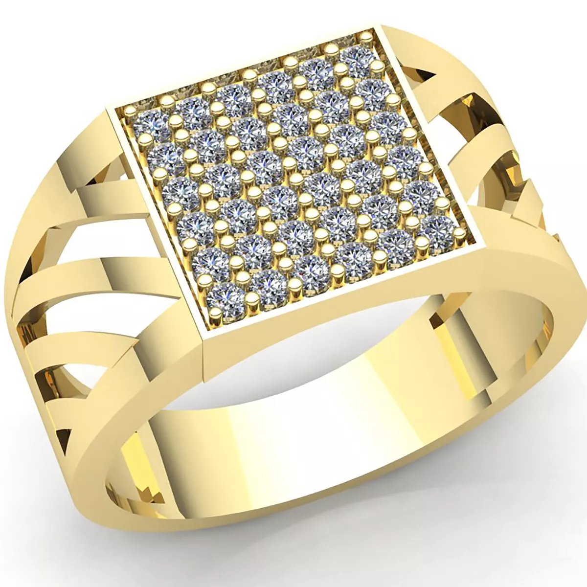 Men's 1 carat diamond wedding bands deals