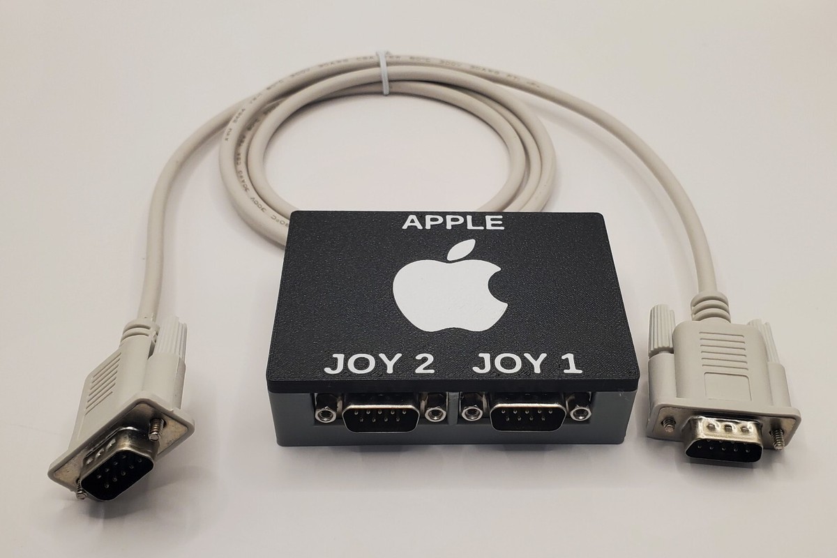 Apple II, IIgs adapter for using up to two Atari Joysticks | eBay