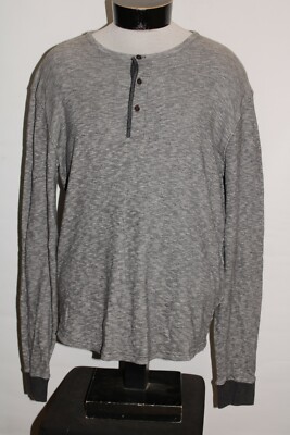 Heavyweight Henley T shirt Combine 