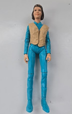 Vintage 1967 Marx Johnny West Janice Doll Figure Vest Blue