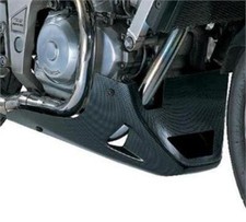 Fits Honda Hawk Bros NTV600 NTV650 NT650V Deauville Black Belly Pan Powerbronze.