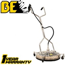 Whirlaway 20" Pressure Washer Flat Surface Patio Cleaner Rotary Stainless Steel