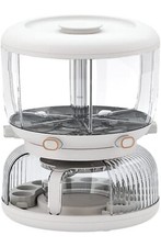 BUUR Distribuidor de almacenamiento de arroz y grano Contenedor de almacenamiento de grano giratorio 360°