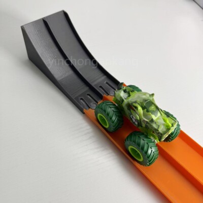 Hot Wheels Compatible Jump And Wide Landing Ramps 50 ° slope Monster ...