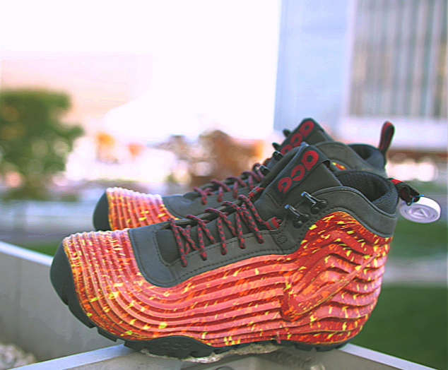 Nike Lunardome Sample 2014 ACG HOT LAVA Rare of waterproof