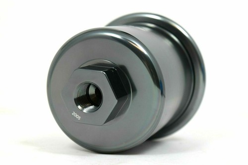 96-00 HONDA CIVIC BILLET ALTO FLUJO RACING FILTRO DE COMBUSTIBLE - Imagen 3 de 5