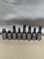 Snap-on Tools USA 3/8" Drive Torx Sockets LOT/8 Set