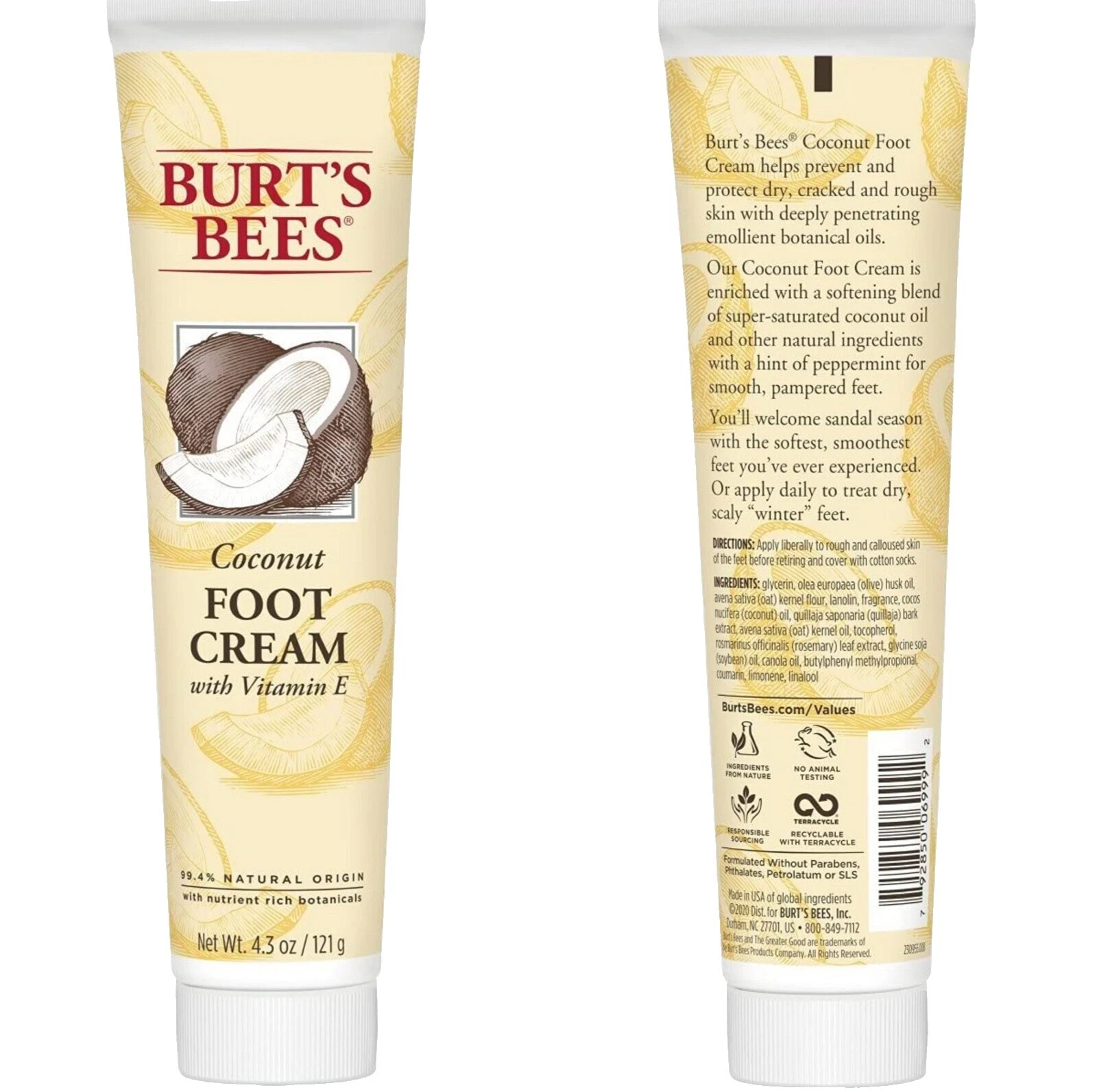 Cremas Burt's Bees Pie