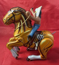 Wind Up Indian on Horse Missing Tail Still rears up