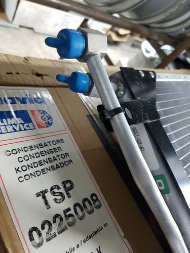 RADIATORE CONDENSATORE CLIMA DIAVIA TSP0225008 PER LANCIA KAPPA FIAT BMW - Imagen 4 de 12