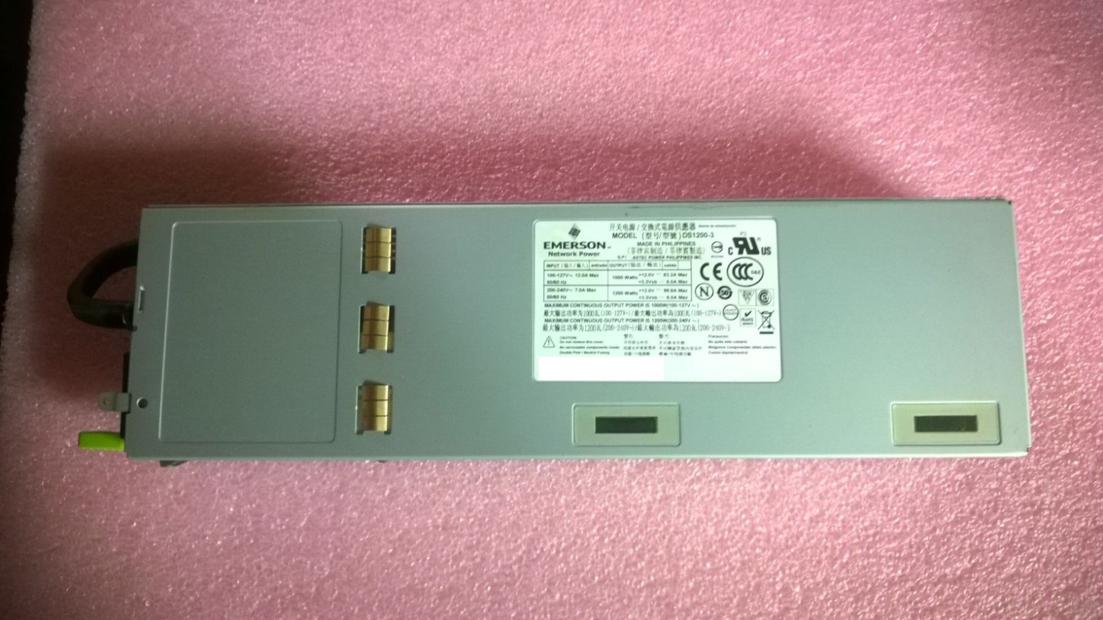 Emerson DS12003 1200W Server Power Supply eBay
