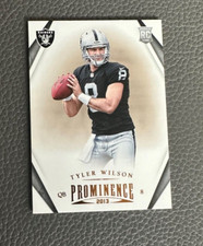 2013 Panini Prominence Football Card #195 Tyler Wilson Rookie