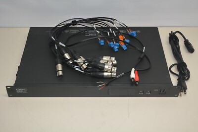 QSC Q-SYS Core 110f Network + Analog I/O Processor #W2448 | eBay