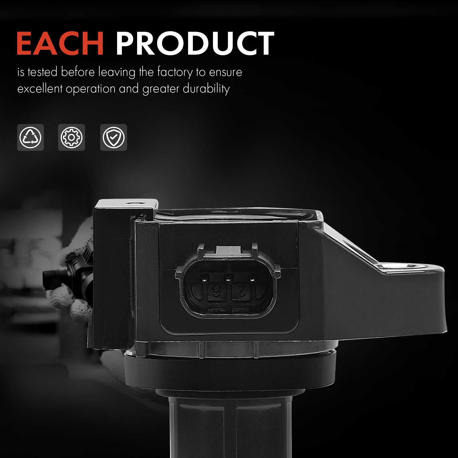 4x Ignition Coils for Honda Accord 20132017 CRV 20152019 Acura ILX