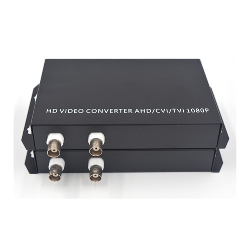 HD 2 Video to Fiber Optical Media Converters 1080p 960p TVI CVI AHD HD Video FC - Afbeelding 2 van 7