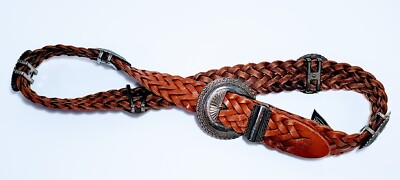 小物 puntovita Concho leather belt 小物 ITARY PUNTOVITA leather concho belt 小物 puntovita