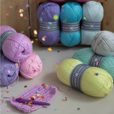 Durable Comfy 100g Knäuel - 100% Mikrofaser Acryl - Stricken Häkeln - 266 Meter
