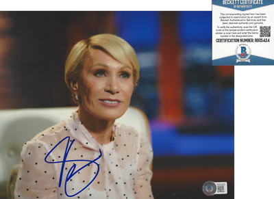 BARBARA CORCORAN SIGNED 'SHARK TANK' 8x10 PHOTO INVESTOR TV SHOW