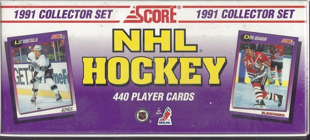 Score 1991-92 NHL Hockey Collector Trading Card Set NIB | eBay