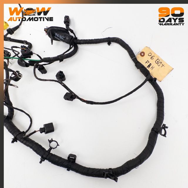 04-10 BENTLEY CONTINENTAL GT RIGHT PASSENGER SIDE ENGINE MOTOR WIRING HARNESS OE