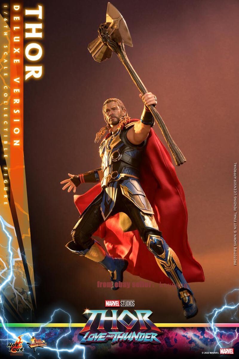 Hot Toys MMS656 Thor: Love and Thunder 1/6 Thor Action Figure Toy