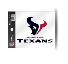 Houston Texans Static Cling Sticker NEW  Window or Car 