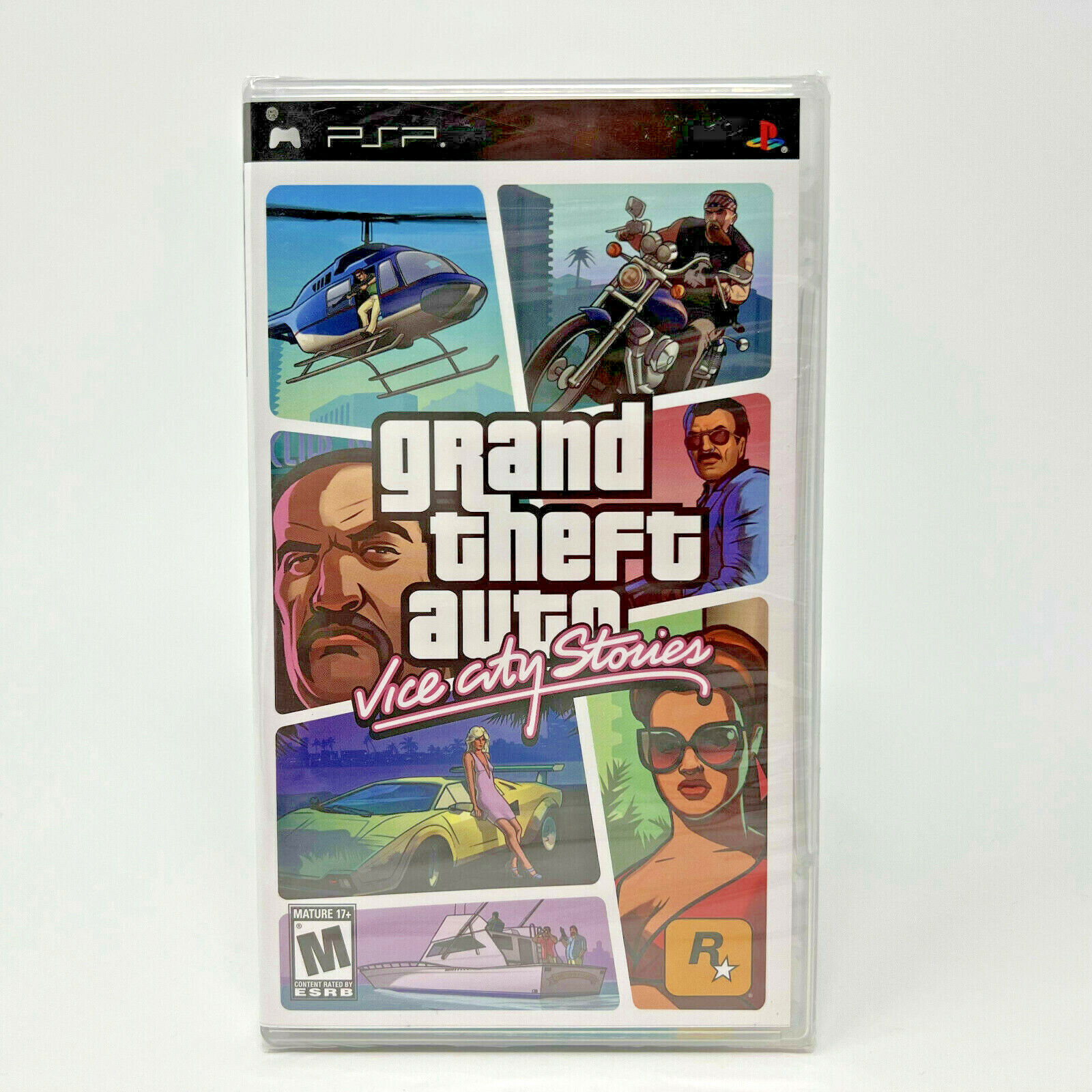 Grand Theft Auto: Vice City Stories (Sony PSP) *NEW - SEALED - BLACK LABEL*