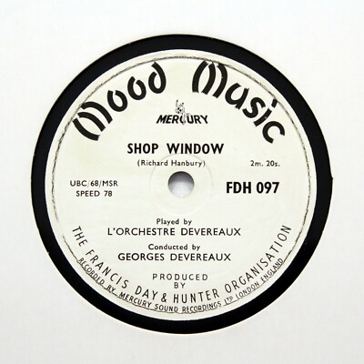 L'ORCHESTRE DEVEREAUX ''Shop Window / City Centre'' (E+) MOOD MUSIC FDH-097 [78]