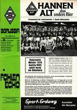 EC I 76/77 Borussia Mönchengladbach - Austria / Wiener AC, 29.09.1976