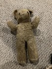 Antique Teddy Bear Stuffed Animal Figure 18” Tall