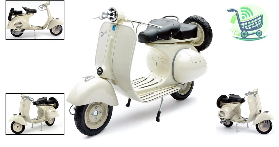 New Ray Toys 1:6 Scale Vespa 150VLIT Die-Cast Model - Precision Craftsmanship - Image 2 of 4