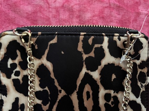 Victoria’s Secret zipper wallet clutch, leopard print - Foto 4 di 5