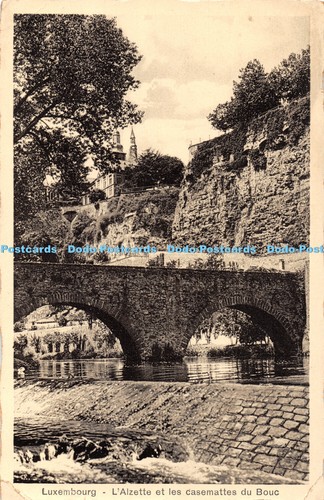 R466687 Luxembourg L Alzette et les Casemattes du Bouc Frederic Toepke Fils - Bild 1 von 4