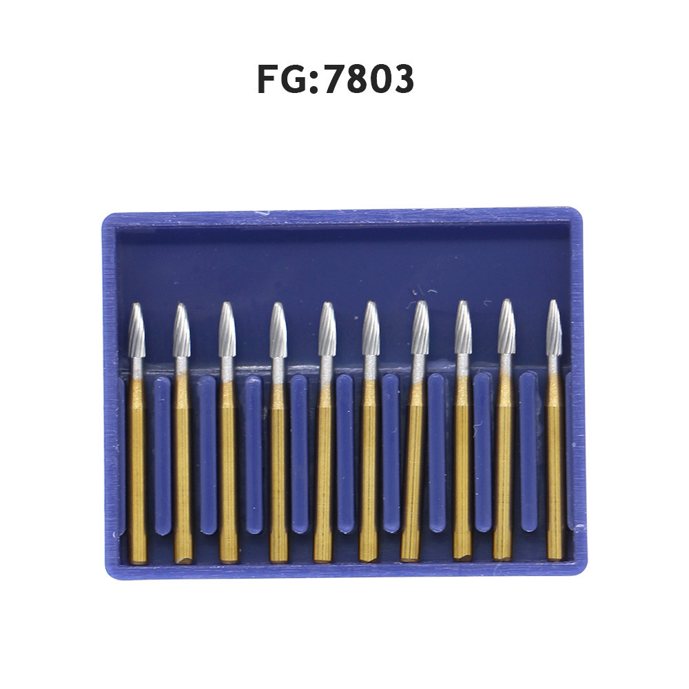 10PCS Dental Orthodontic Debonding and Finishing Highspeed Carbide