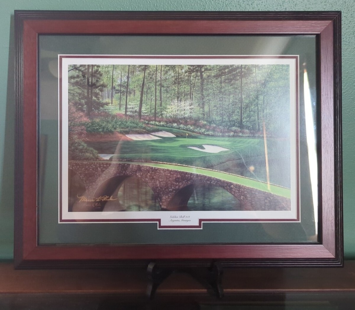 Masters 12th Hole Golden Bell Augusta National Golf Club- Marci L