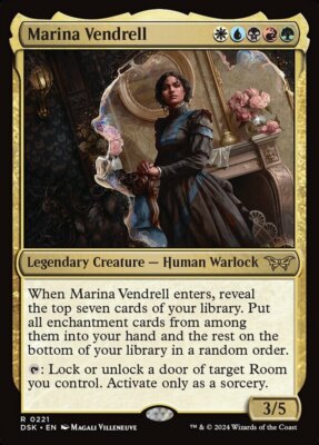 1x Marina Vendrell NM-Mint, English Duskmourn: House of Horror MTG Magic