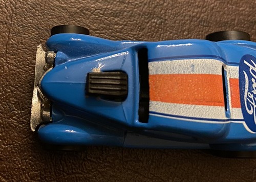 Hot Wheels Blue NEET STREETER Flying Colors 1976 Redline HK metal base *NICE* - Picture 7 of 10