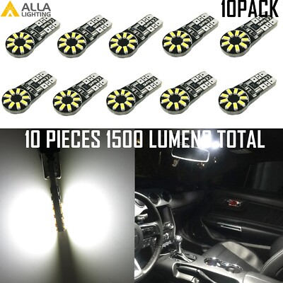 Alla Lighting 12-LED 916 Tail|Parking|Side Marker|Dome Light Bulb Bright White