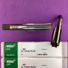 1pc WIDIA GTD 3/4 - 16 Taper Tap 6 Flute H9 HSS Machinist