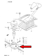 In Stock In Usa - Suzuki Samurai Transmission Shifter Tower Housing 25121-83002