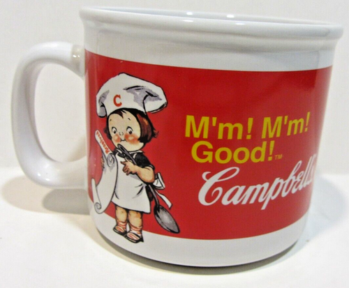 Campbell’s Soup Mug Cup Bowl “M’m! M’m! Good!” Chef Kids Theme Item #31389 - Picture 2 of 6