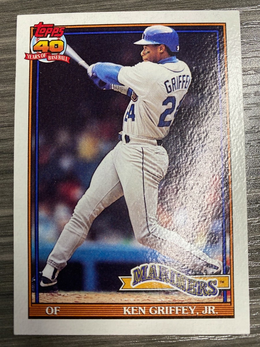 1990年 ケン ・ グリフィー Jr.入りランダムセット37546 1990 Ken Griffey Jr. & Ken Griffey Sr. Seattle Mariners | eBay