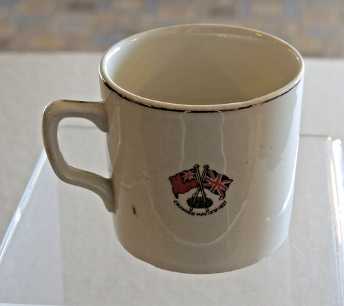 1937 2 SOUVENIR MUGS CORONATION EDWARD VIII DID NOT HAPPEN #15 - Picture 3 of 7