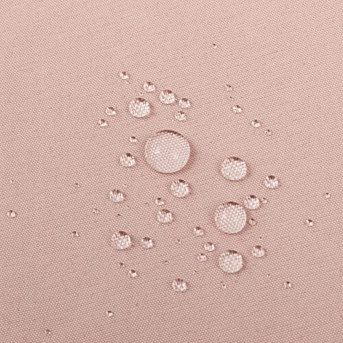 Pink Shower Curtain Liner Fabric with 3 Magnets - #1_72x72 Blush Pink - Picture 5 of 7