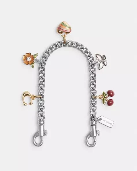 Cadena de extensión Coach Motif con dijes limitados Foto 2 de 4