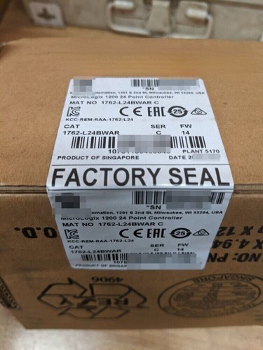 1PC 1762-L24BWAR 1762L24BWAR /C MicroLogix 1200 Module New Expedited Shipping - Picture 2 of 4