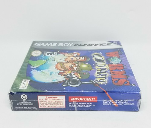 Worms World Party (Nintendo Game Boy Advance, 2002) DANNI SIGILLATI VEDI FOTO - Foto 5 di 10