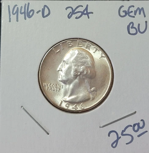 1946-D 25C Uncirculated
