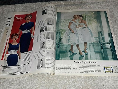 January 1959 Seventeen Women's Fashion Magazine - Lovely Young Ladies -Ephemera - Picture 4 of 12